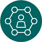 Grafica: Icona customer engagement